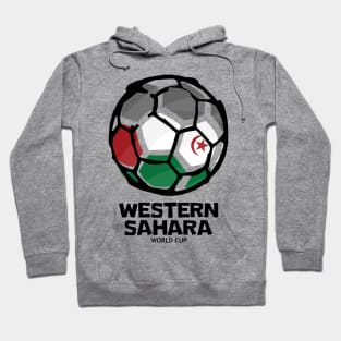 Western Sahara Football Country Flag Hoodie